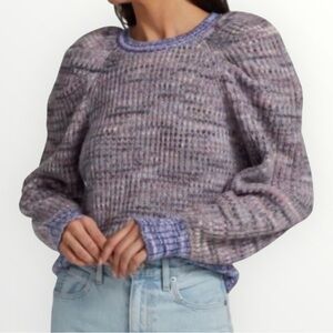 Design History Knit Crewneck Blue Cabo Acrylic NWT Size xs